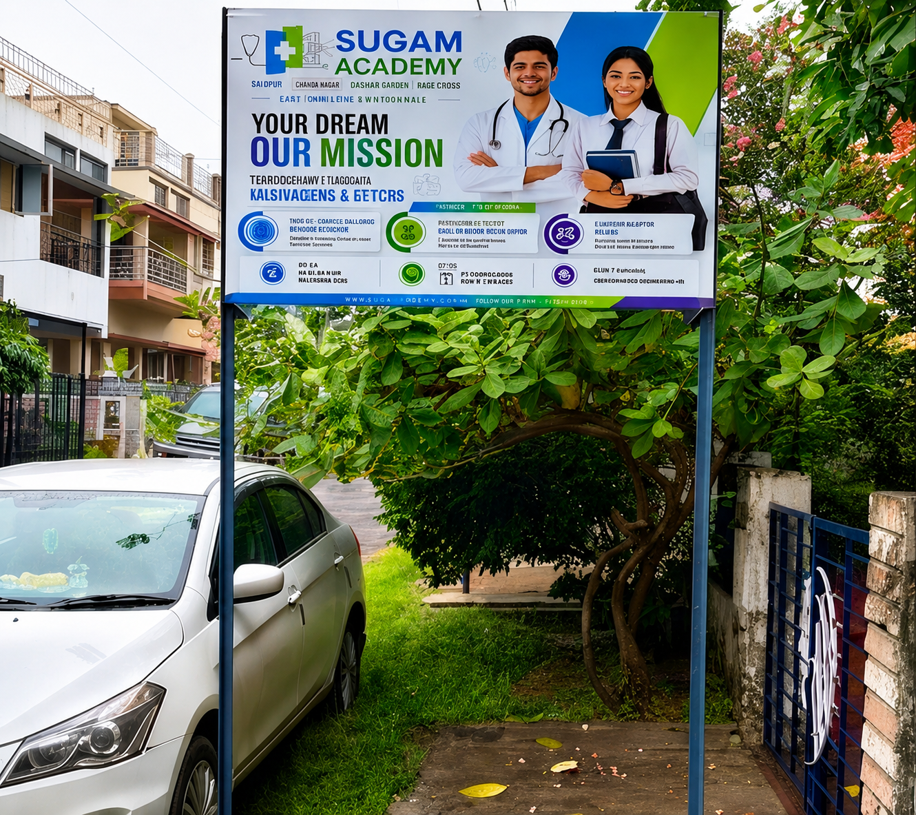 Modern classroom facility at Sugam Academy