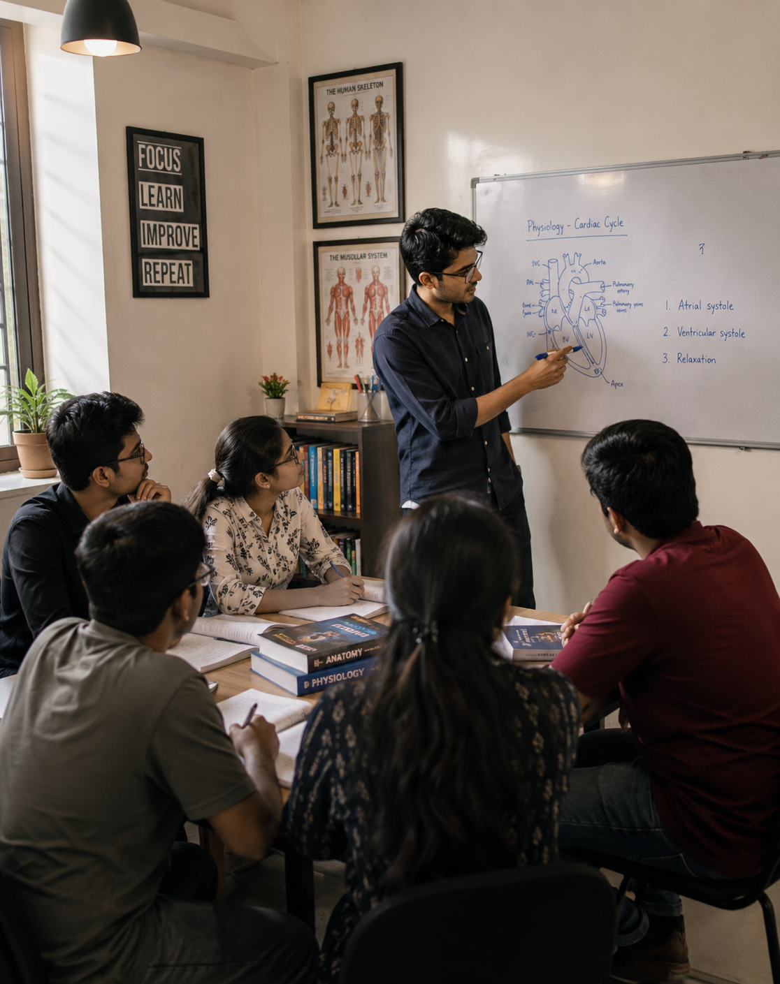 Campus placement drive in progress at Sugam Academy