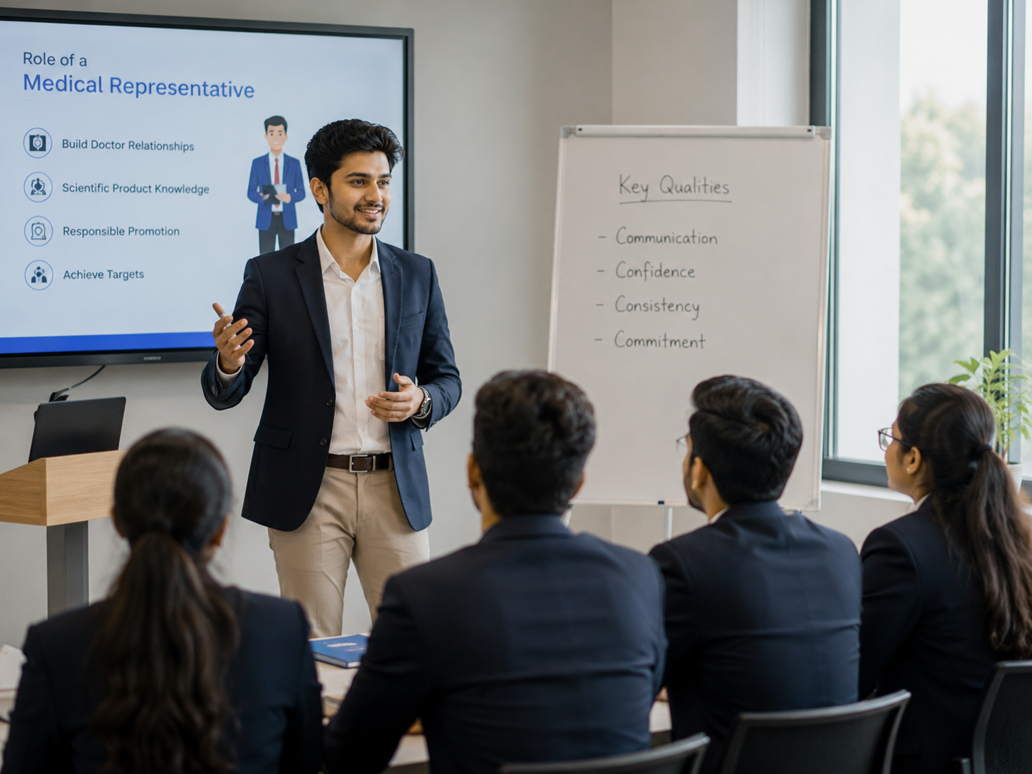 Pharmaceutical sales and Medical Representative training at Sugam Academy